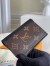 Louis Vuitton Pocket Organizer In Monogram Macassar Canvas M60111