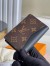 Louis Vuitton Pocket Organizer In Monogram Macassar Canvas M60111