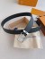 Louis Vuitton Pont Neuf 35mm Belt In Taurillon Leather M6065T