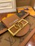 Louis Vuitton Dauphine Chain Wallet In Monogram Reverse Canvas M68746