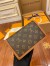Louis Vuitton Dauphine Chain Wallet In Monogram Reverse Canvas M68746