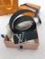 Louis Vuitton LV Initiales 40mm Belt In Damier Suede Leather M6875P