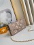Louis Vuitton Felicie Pochette In Bicolor Monogram Empreinte Leather M69977