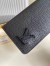 Louis Vuitton Brazza Wallet In LV Aerogram Leather M69980