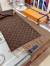 Louis Vuitton Dark Brown Monogram Gradient Scarf M70258
