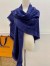 Louis Vuitton Blue Monogram Shawl M72412