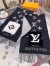 Louis Vuitton Black Cold Reykjavik Scarf M74353