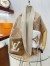 Louis Vuitton Beige Cold Reykjavik Scarf M74354