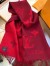 Louis Vuitton Cherry Reykjavik Scarf M75505