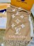 Louis Vuitton Sable Reykjavik Scarf M76067