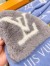Louis Vuitton Blue Cold Reykjavik Scarf M76342