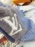 Louis Vuitton Blue Cold Reykjavik Scarf M76342