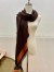 Louis Vuitton Brown On The Edge Monogram Shawl M76465