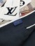 Louis Vuitton White/Black Shearling Tuffetage Scarf M77054