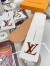 Louis Vuitton White/Brown Shearling Tuffetage Scarf M77055