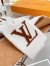 Louis Vuitton White/Brown Shearling Tuffetage Scarf M77055
