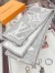 Louis Vuitton Grey Sweet Dreams Scarf M77380