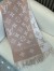 Louis Vuitton LV Essential Scarf In Beige Rose Wool M77854