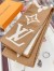Louis Vuitton Beige Sweet Dreams Scarf M77856