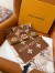 Louis Vuitton LV Essential Scarf In Brown Wool M78935