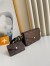 Louis Vuitton Félicie Strap & Go In Monogram Canvas M80091