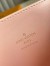 Louis Vuitton Zippy Wallet In Gradient Mahina Leather M80490