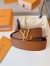 Louis Vuitton LV Attract 35mm Reversible Belt M8228V