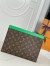 Louis Vuitton Pochette Voyage MM in Monogram Macassar Canvas M82854