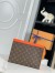 Louis Vuitton Pochette Voyage MM in Monogram Macassar Canvas M82855