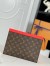 Louis Vuitton Pochette Voyage MM in Monogram Macassar Canvas M82857