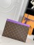 Louis Vuitton Pochette Voyage MM in Monogram Macassar Canvas M82859