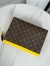 Louis Vuitton Pochette Voyage MM in Monogram Macassar Canvas M82860