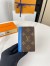 Louis Vuitton Pocket Organizer In Monogram Macassar Canvas M82956