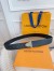 Louis Vuitton LV Trunk 35mm Reversible Belt M8349V
