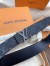 Louis Vuitton LV Initiales 40MM Reversible Belt In Monogram Eclipse Canvas M9043S
