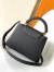 Louis Vuitton Capucines BB Bag in Black Taurillon Leather M94755