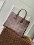 Louis Vuitton OnTheGo MM Bag in Damier Ebene Canvas N00065
