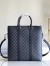 Louis Vuitton Anton Tote Bag In Damier Graphite Canvas N40000