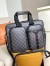Louis Vuitton Utility Business Bag In Damier Graphite Canvas N40278