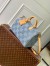 Louis Vuitton Keepall Bandouliere 05 Bag in Damier Denim 3D Canvas N40701