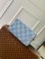 Louis Vuitton Keepall Bandouliere 05 Bag in Damier Denim 3D Canvas N40701