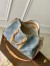 Louis Vuitton Keepall Bandouliere 50 Bag in Damier Denim 3D Canvas N40739