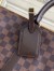 Louis Vuitton Keepall Bandouliere 55 Bag In Damier Ebene Canvas N41414