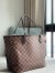 Louis Vuitton Neverfull MM Bag In Damier Ebene Canvas N41603