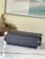 Louis Vuitton 8 Watches Case In Damier Graphite Canvas N48226