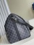 Louis Vuitton Keepall Bandouliere 50 Bag In Damier Graphite 3D Canvas N50016