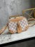 Louis Vuitton Mini Deauville Bag In Damier Azur Canvas N50048