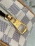Louis Vuitton Mini Deauville Bag In Damier Azur Canvas N50048