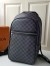 Louis Vuitton Michael Backpack In Damier Graphite Canvas N58024