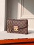 Louis Vuitton Croisette Chain Wallet In Damier Ebene Canvas N60287